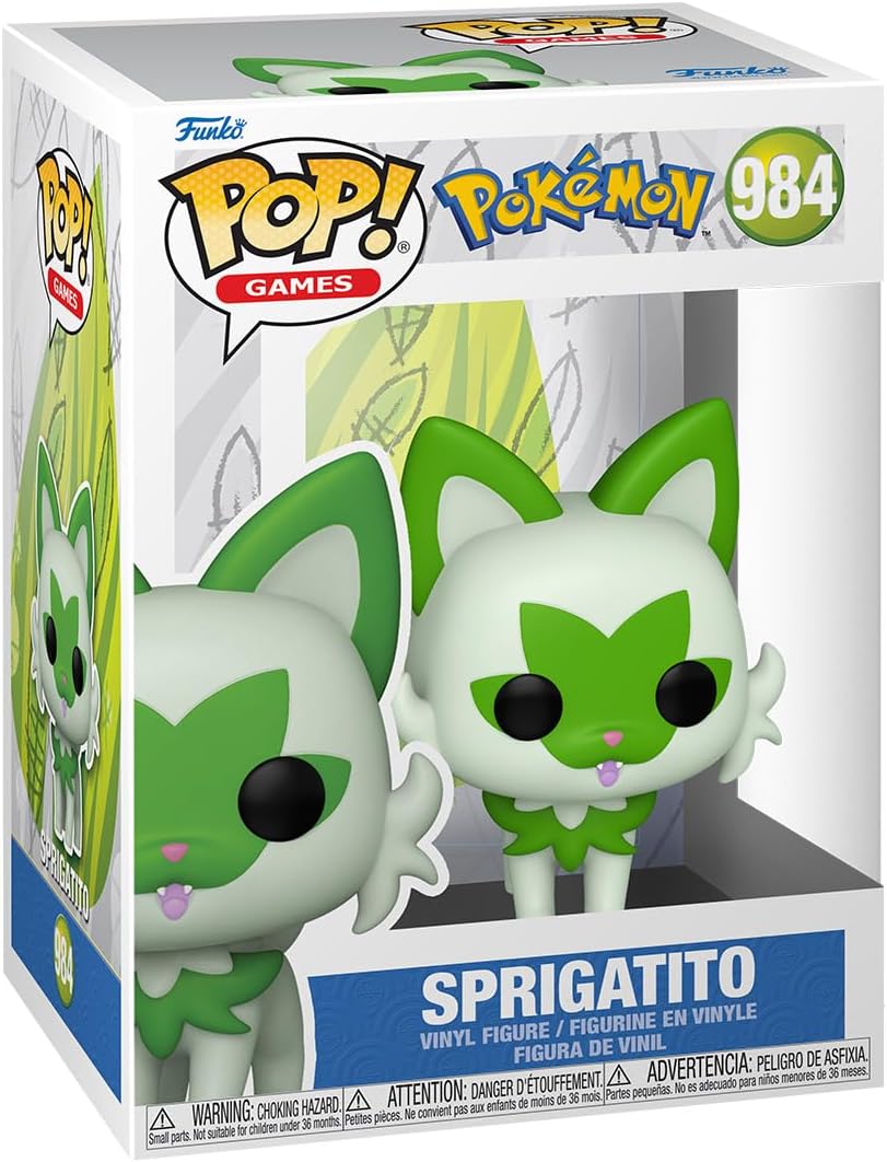 Funko POP! Games Pokémon - Sprigatito Vinyl Figure (75191)