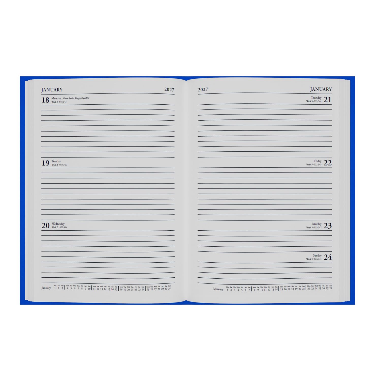Collins 2026-2027 Academic Year Appointment Book - A5 Week-to-View Organizer | Purple Hardcover