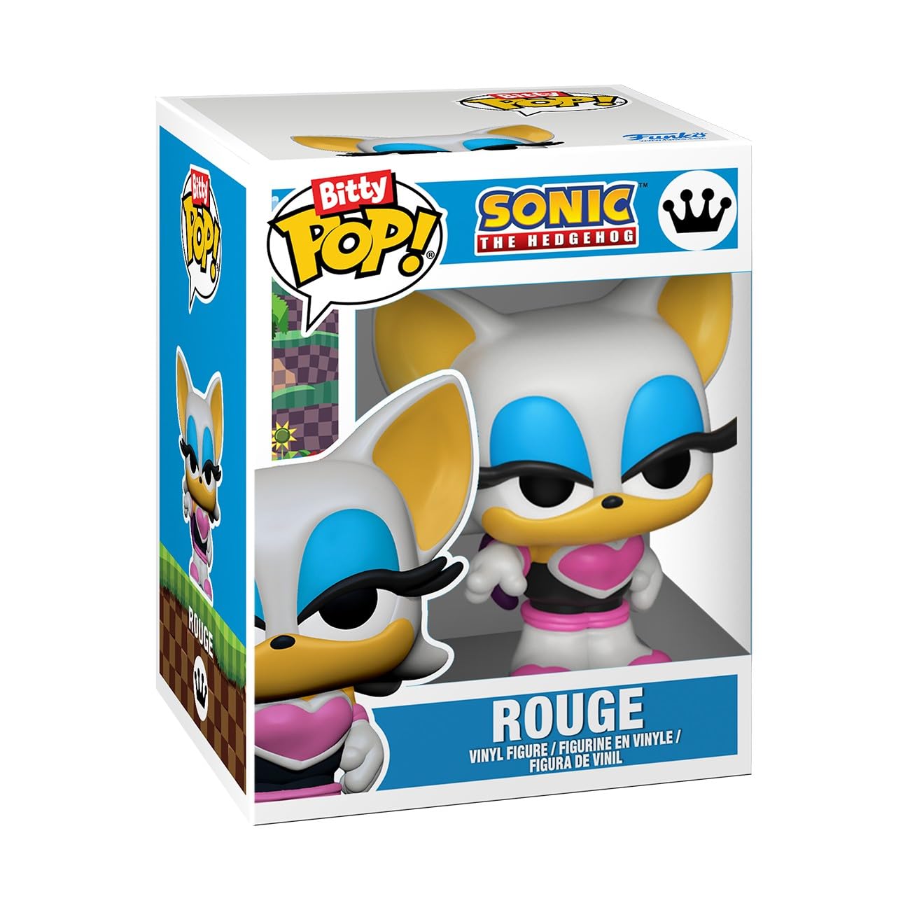 Funko Bitty POP! Sonic The Hedgehog 4-Pack: Shadow, Rouge, Neo Metal Sonic & Silver 3