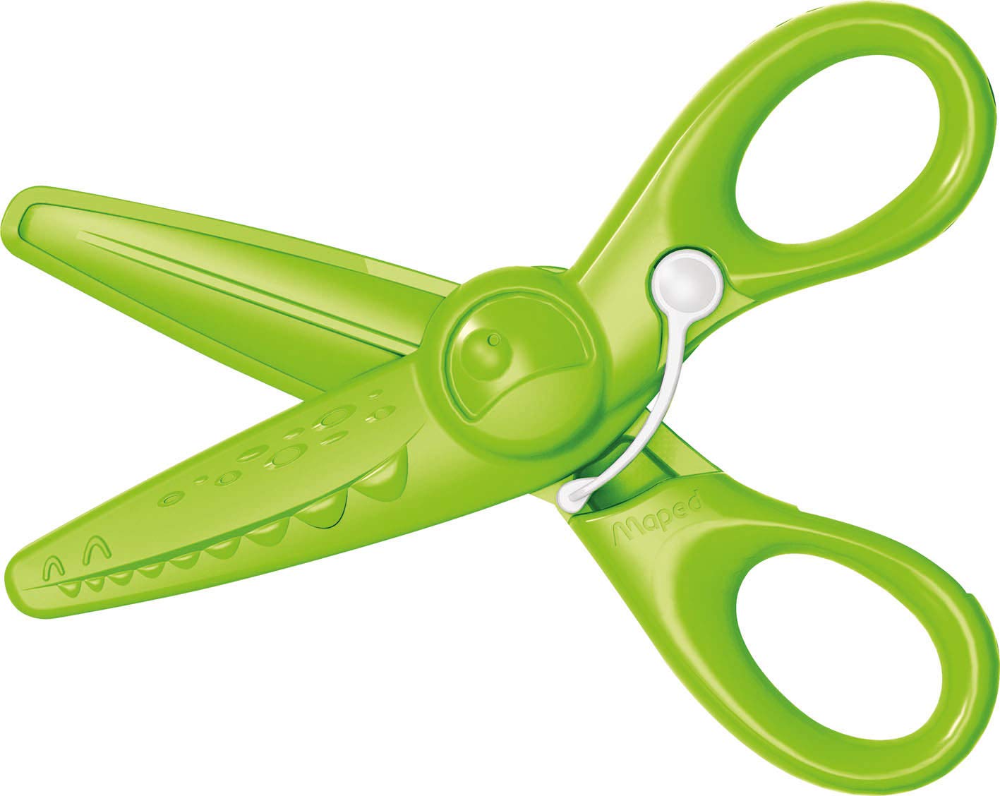 Maped Kidicraft Safety Craft Scissors Set - 3 Pack with Zig Zag & Curve Cuts | Plastic Blades 4