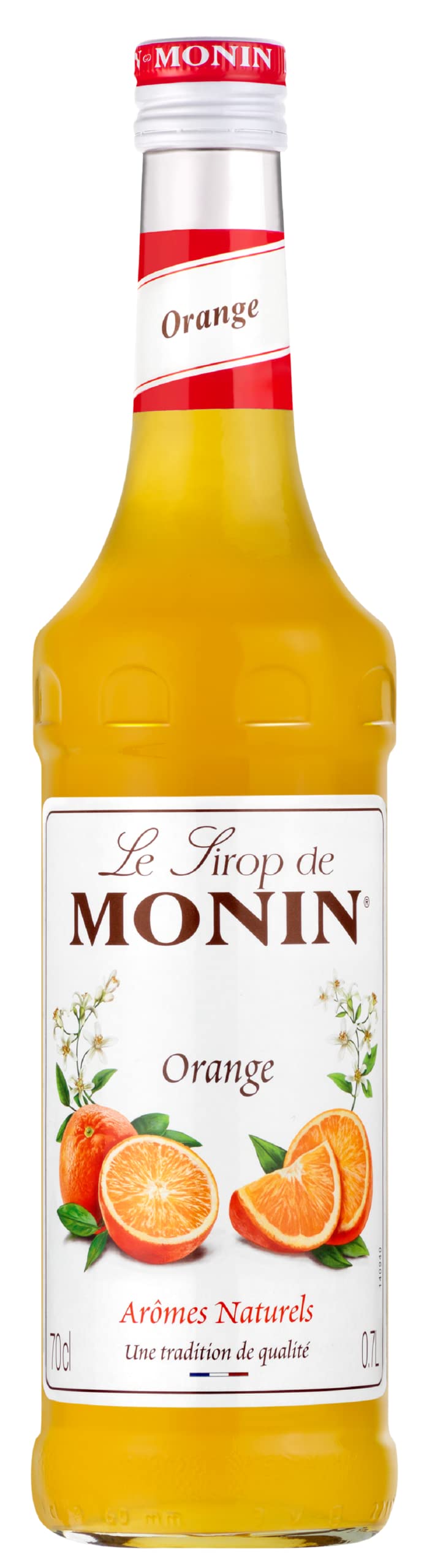 Monin Premium Orange Syrup - 700ml | Vegan, Natural Flavourings | Cocktails & Mocktails