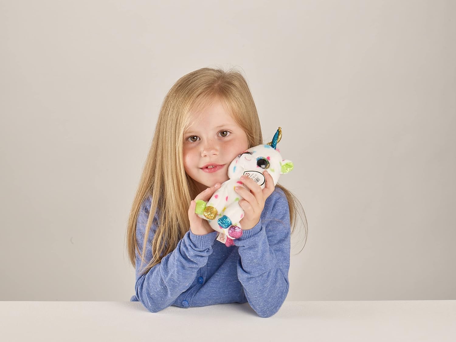 TY Harmonie Unicorn Beanie Boo - 20cm Plush Toy | Multicolored | Suitable from Birth 3