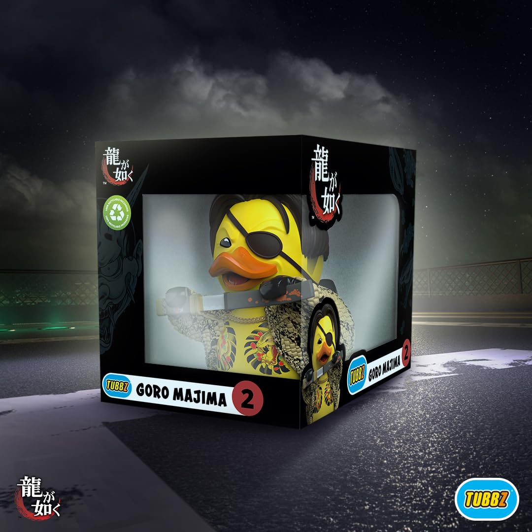 TUBBZ Boxed Edition: Yakuza - Goro Majima Cosplaying Rubber Duck Vinyl Figure 4