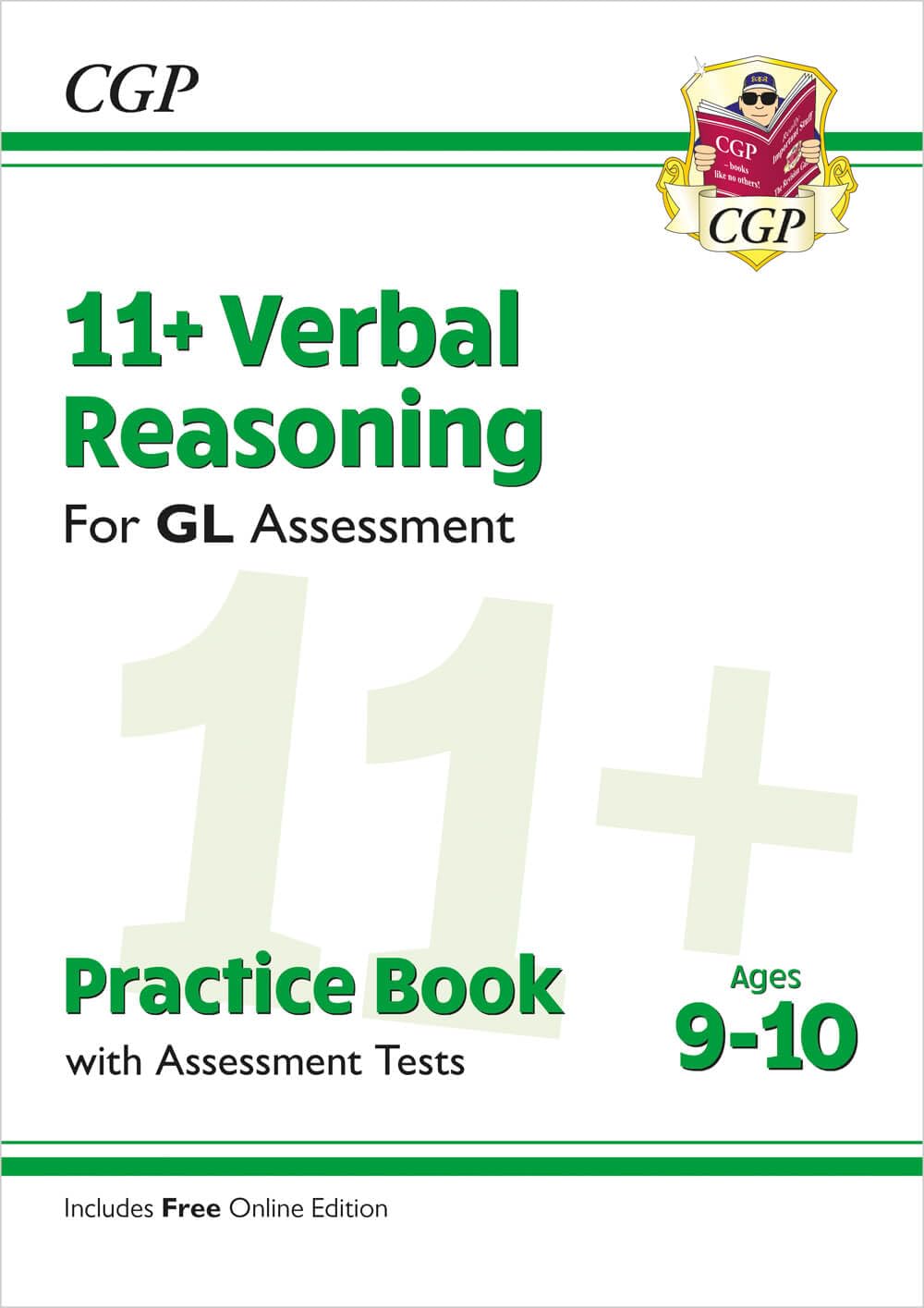 CGP 11+ GL Verbal Reasoning Practice Book & Assessment Tests - Ages 9-10 with Online Edition