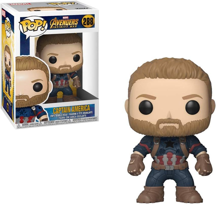 Funko Pop! Marvel Avengers: Infinity War - Captain America Vinyl Figure (26466)