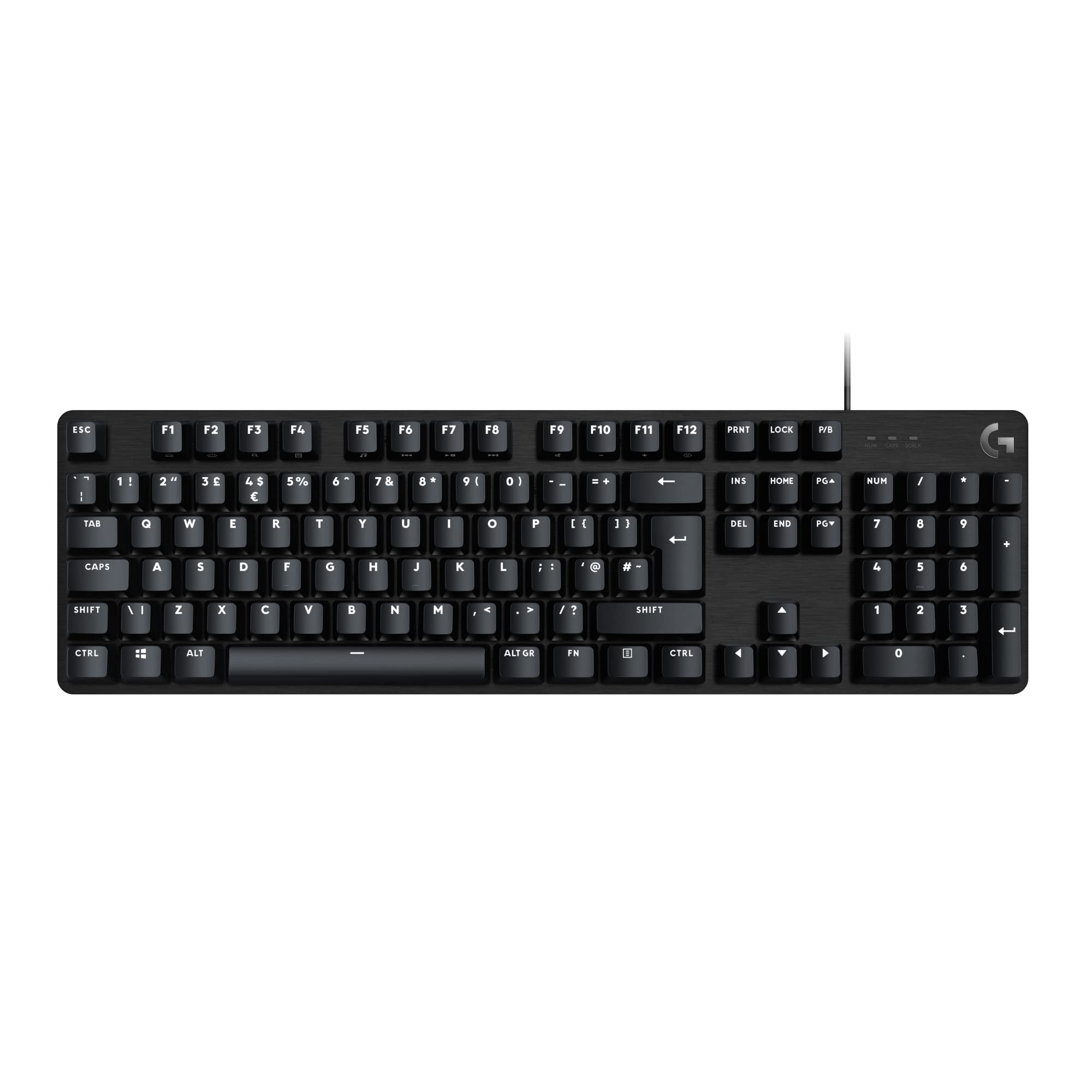Logitech G G413 SE Full-Size Mechanical Gaming Keyboard - Tactile Switches | PBT Keycaps | White LED