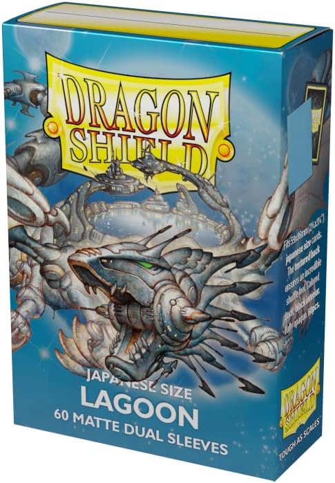 Dragon Shield Dual Matte Japanese Sleeves (60-Pack) - Lagoon