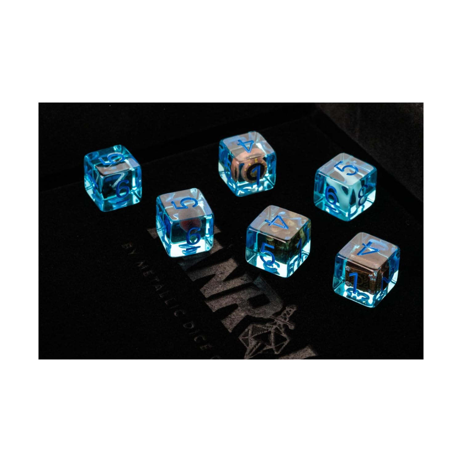Fanroll Dungeons & Dragons Gelatinous Cube Polyhedral Dice Set