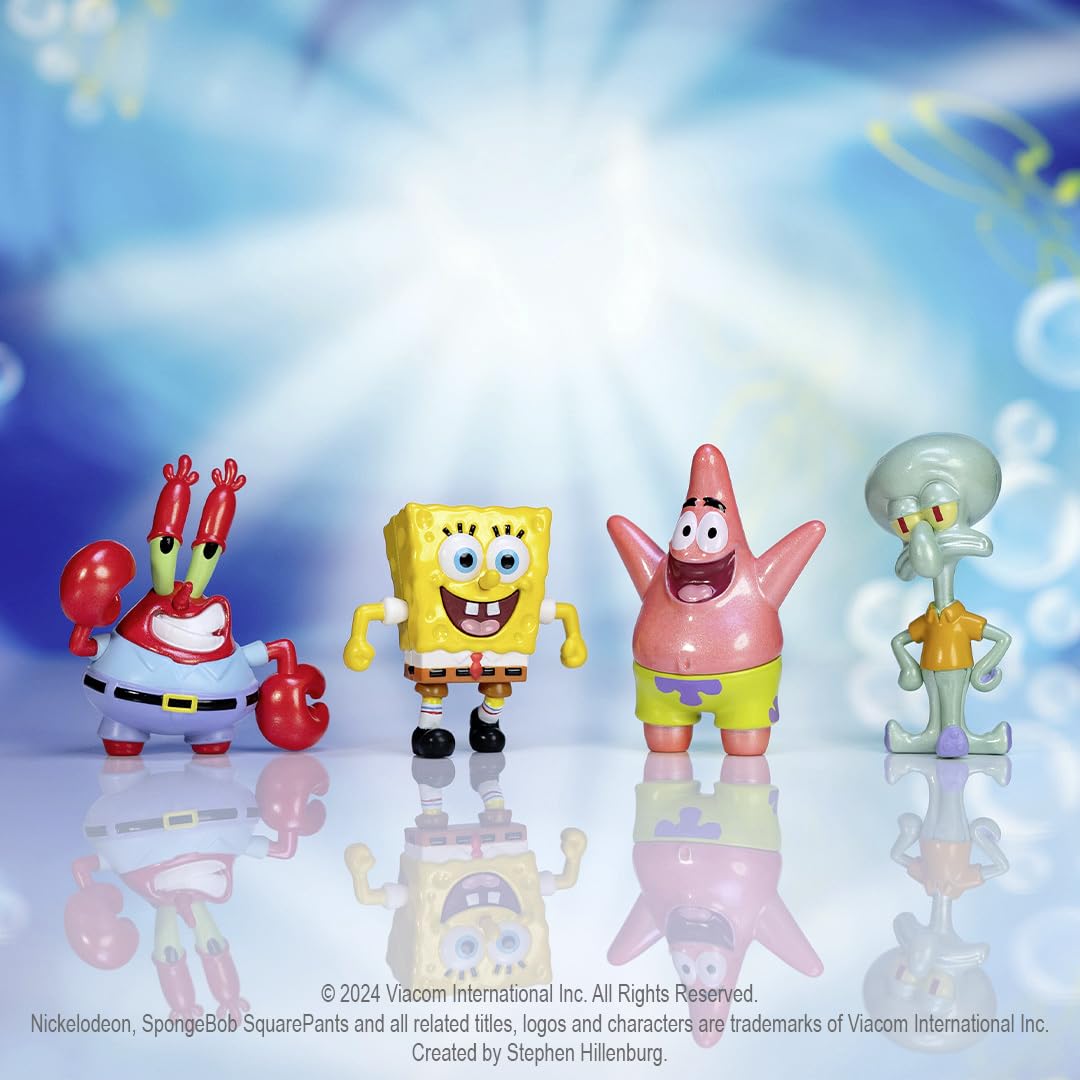 Jada SpongeBob 2.5-Inch Metalfigs 4-Pack - Nickelodeon Collectible Action Figures 14