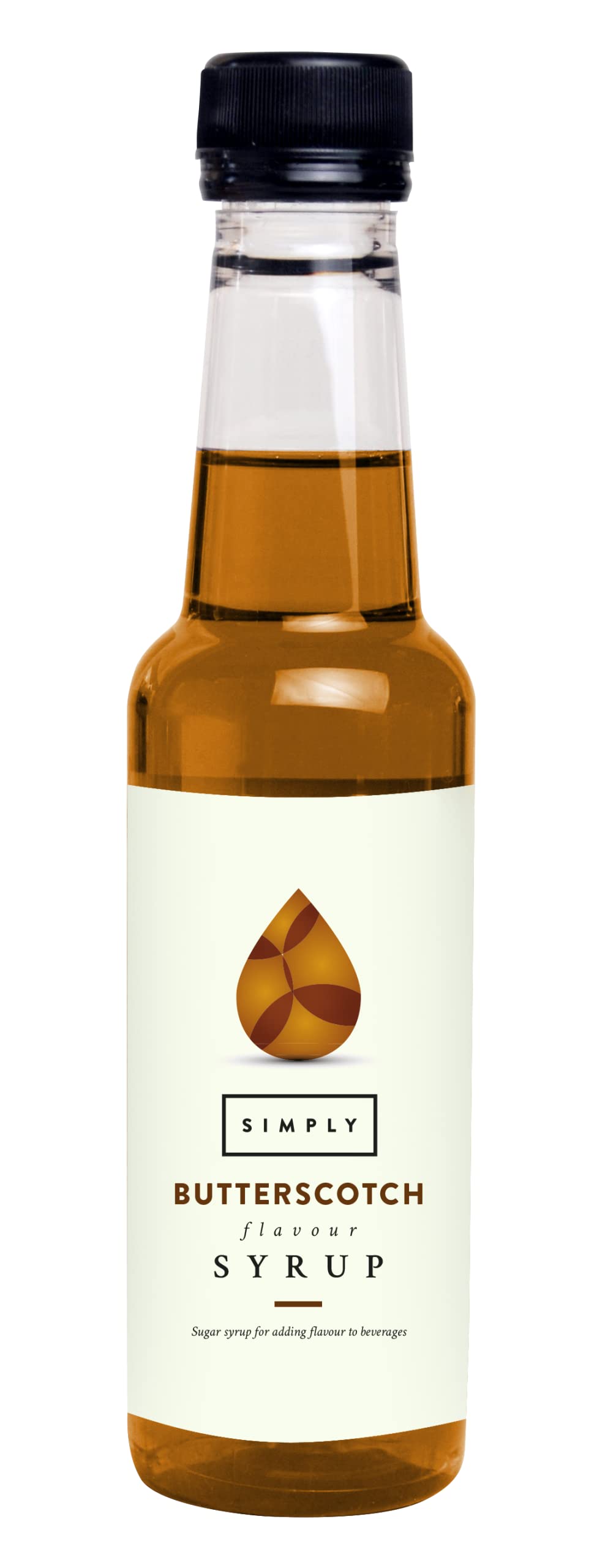 Simply Butterscotch Syrup - Vegan, Nut Free Flavoured Syrup for Coffee & Baking | 250 ml 1
