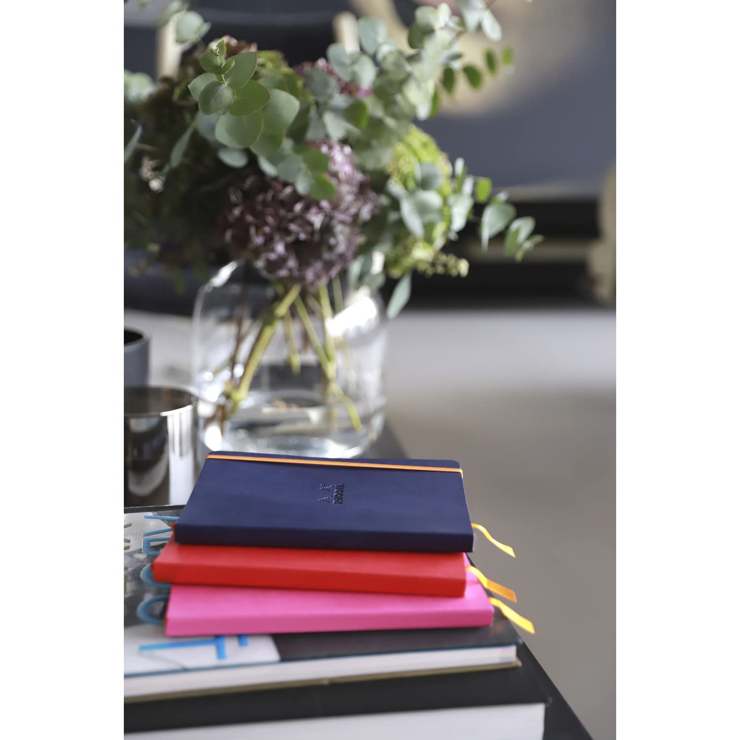 Rhodia Rhodiarama Flexible Notebook - A5 Lined 160 Pages | 90 g/m² Ivory Paper | Midnight Blue 5