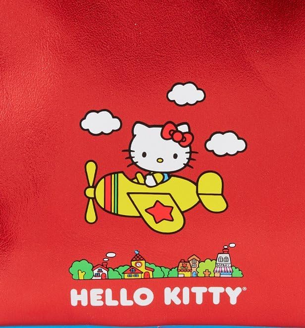 Loungefly Hello Kitty 50th Anniversary Coin Bag Mini Backpack Red (LF-SANBK0522)