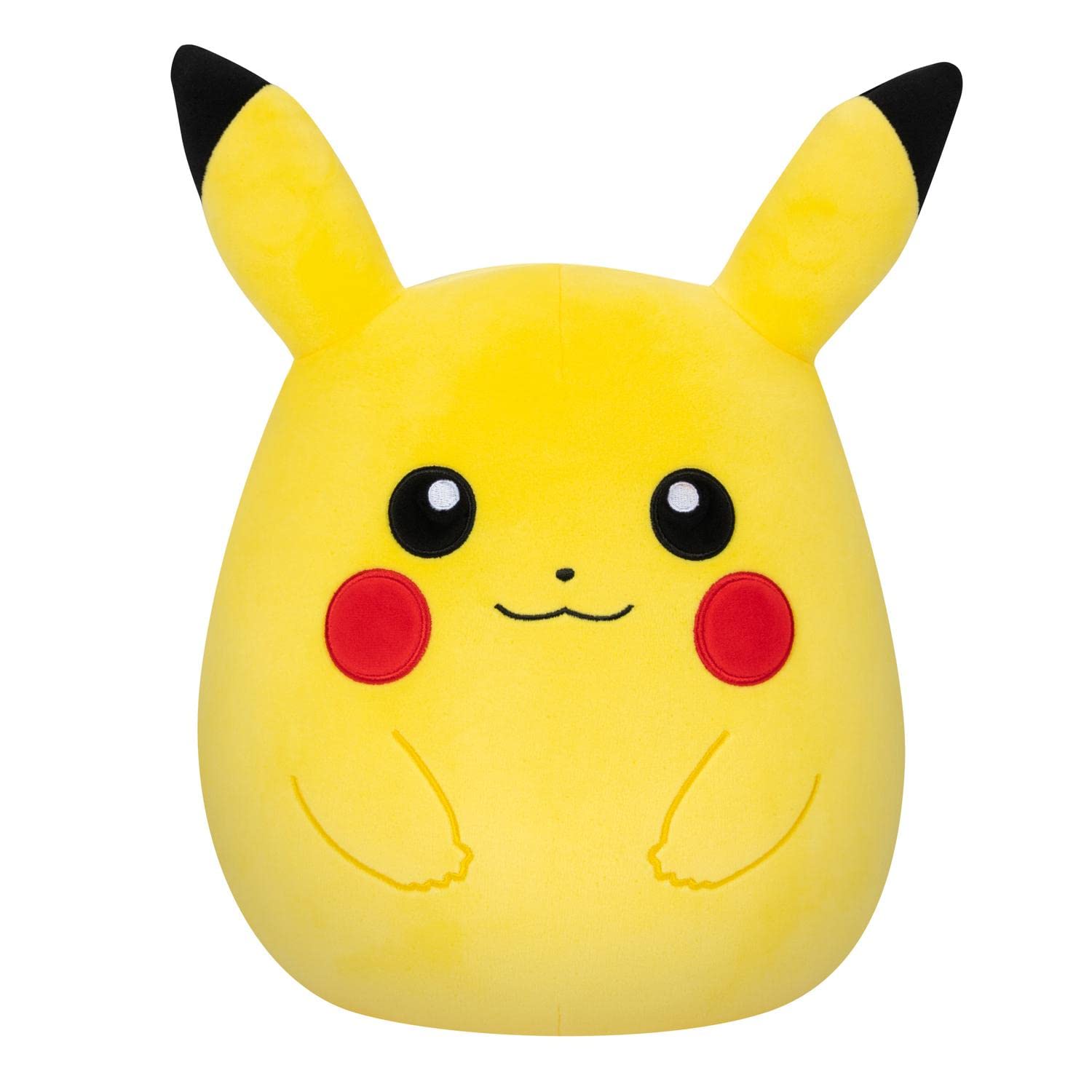 Pokémon Squishmallows Pikachu Plush - 10-Inch, Medium, Ultra-Soft, Collectible