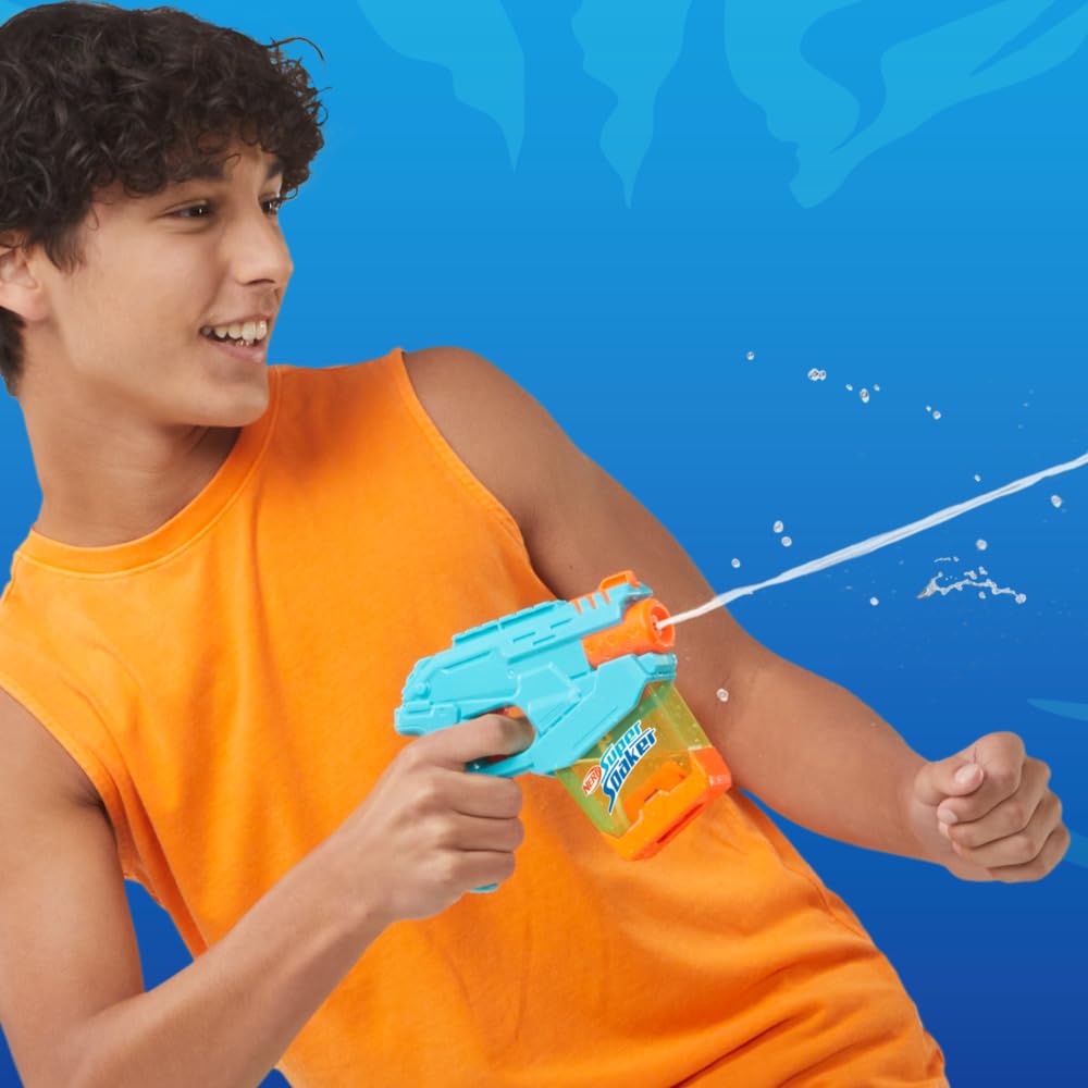 Super Soaker Mini Dunk-Fill Water Blaster | Quick Reload | 100ml Tank | Ages 6+ 7