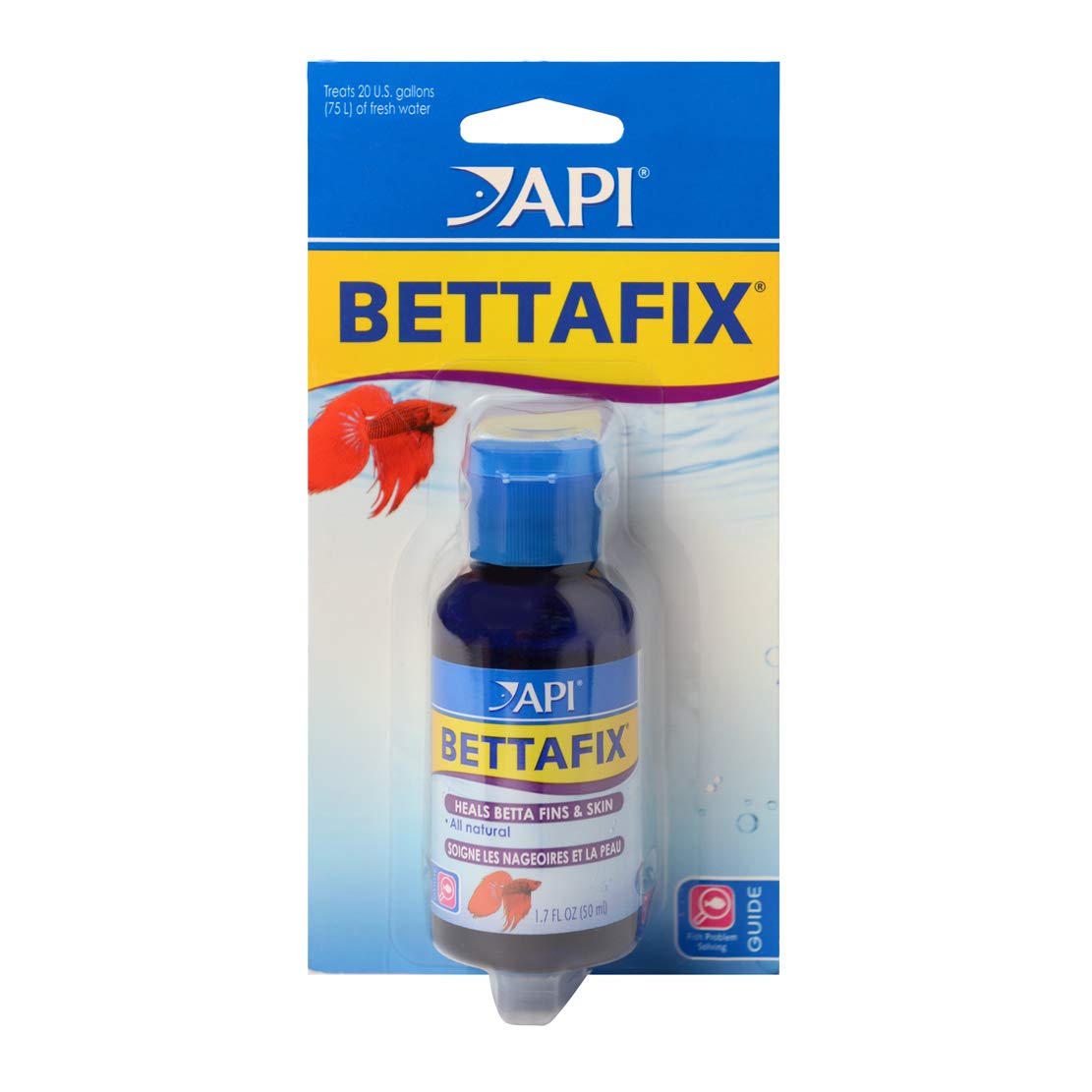 API BETTAFIX Antibacterial & Antifungal Treatment for Betta Fish - 50 ml 1