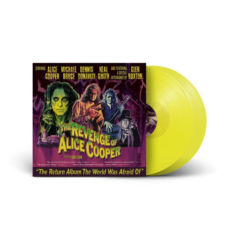 Alice Cooper - The Revenge Of Alice Cooper (Amazon UK Exclusive Yellow 2LP Vinyl) 1