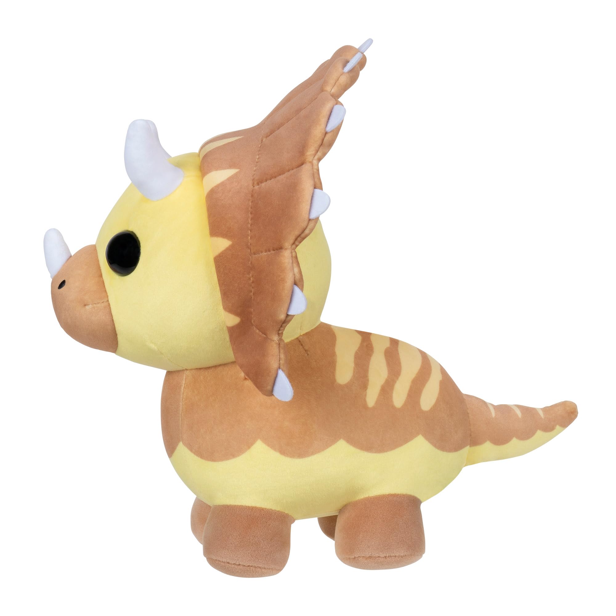 Adopt Me! Triceratops Plush - Series 4 Uncommon - 8-Inch Polyester Stuffed Animal 3