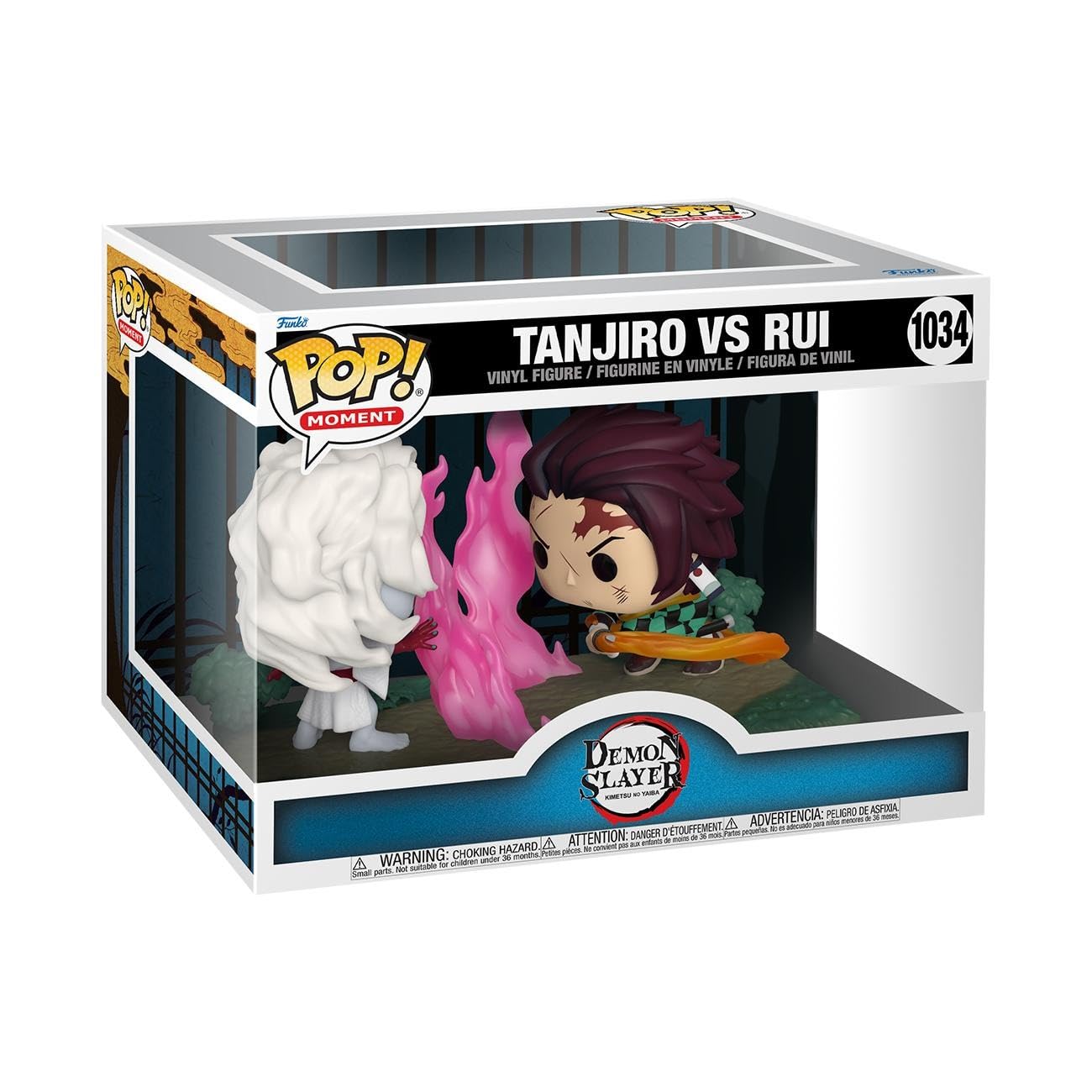 Funko POP! Moment: Demon Slayer - Tanjiro Kamado Vs. Rui - Collectable Vinyl Figure - Gift Idea - Official Merchandise - Toys for Kids & Adults - Anime Fans - Model Figure for Collectors and Display 1