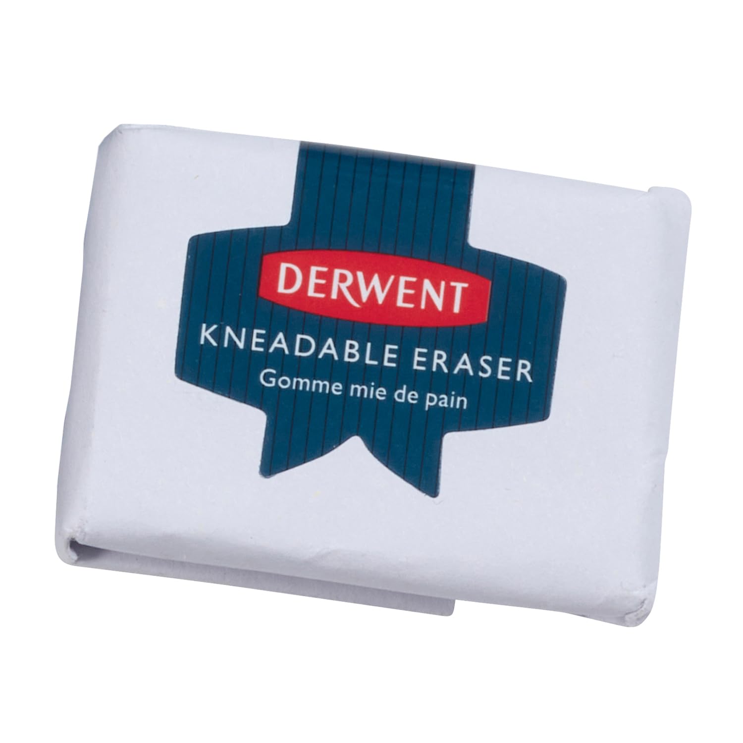 Derwent Kneadable Art Eraser - Soft & Pliable for Highlighting & Detail Work | Grey