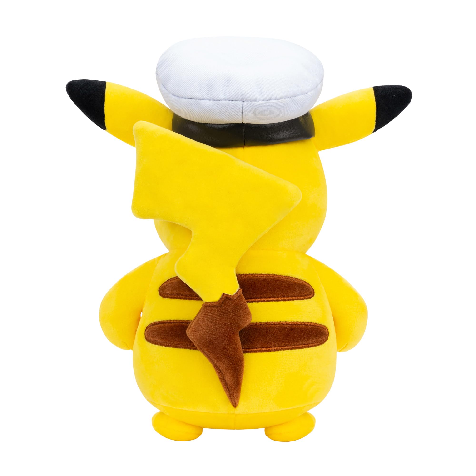 Pokémon Captain Pikachu Plush - 8-Inch Soft Polyester Stuffed Toy for Unisex Children 4