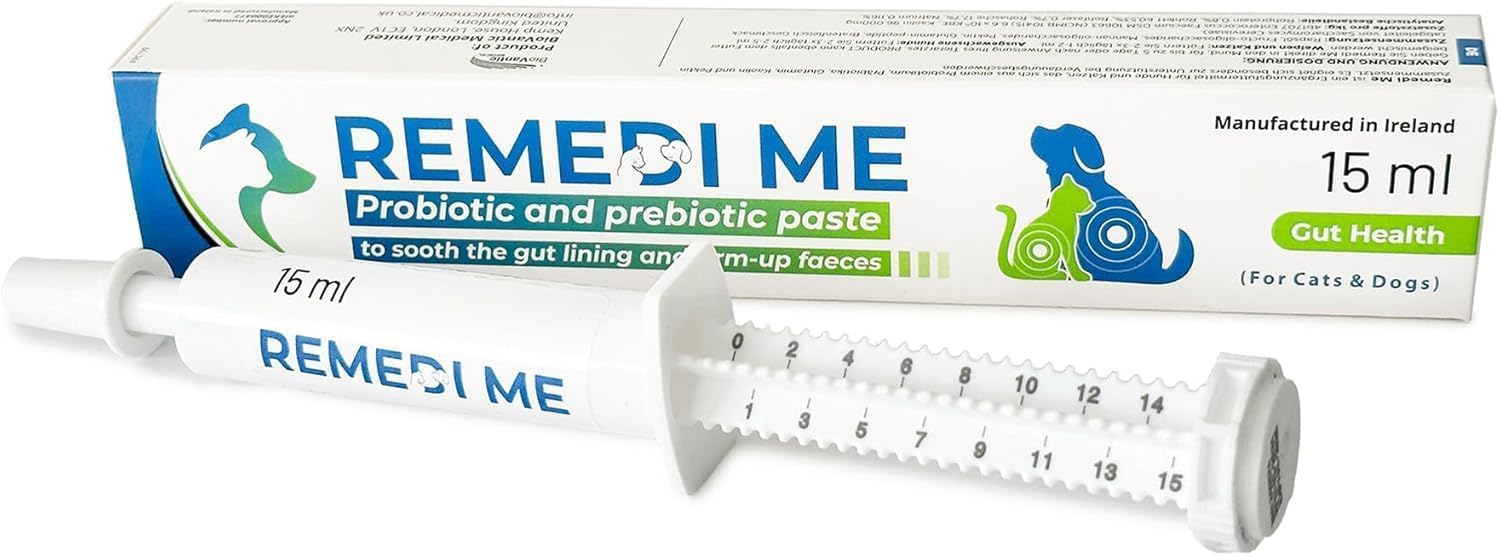 Remedime Probiotic & Prebiotic Paste for Dogs and Cats - 15ML Gut Health Support 1