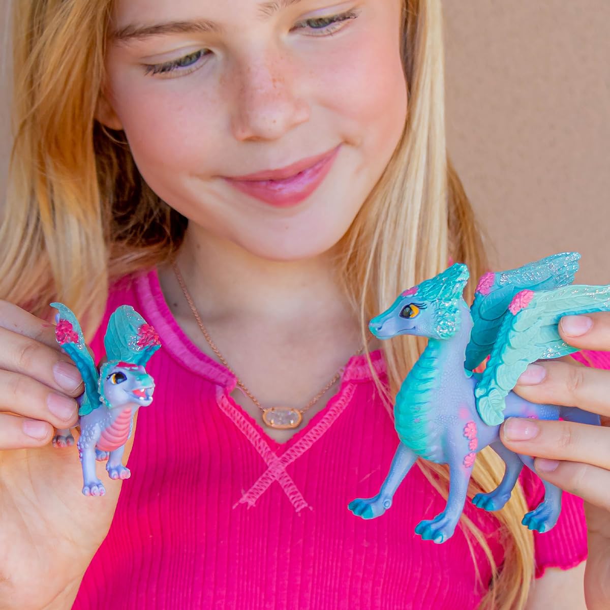 Schleich 70592 Flower Dragon and Child Bayala - Fantasy Playset for Kids 12