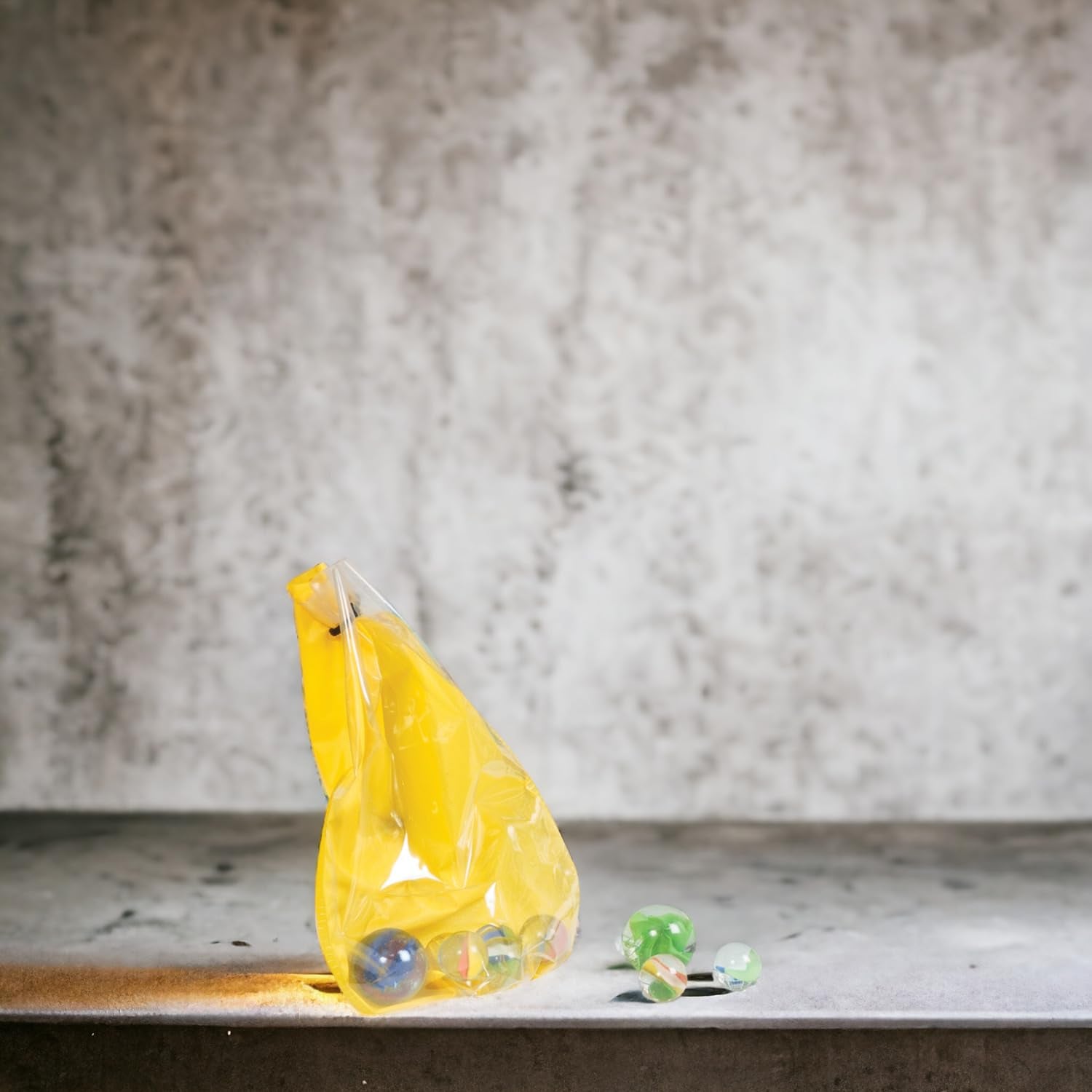 Tobar Marbles - Box of 224 Mixed Designs in Multi-Colored Glass 8