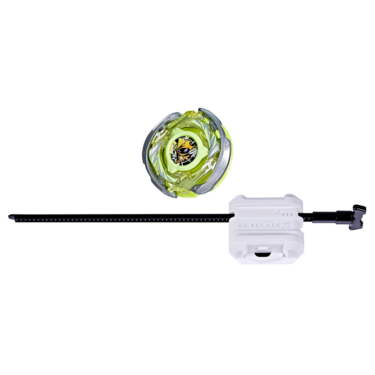 Beyblade X Arc Wizard R 4-55LO CX Starter Pack Top and Launcher - Right-Spin Stamina Type