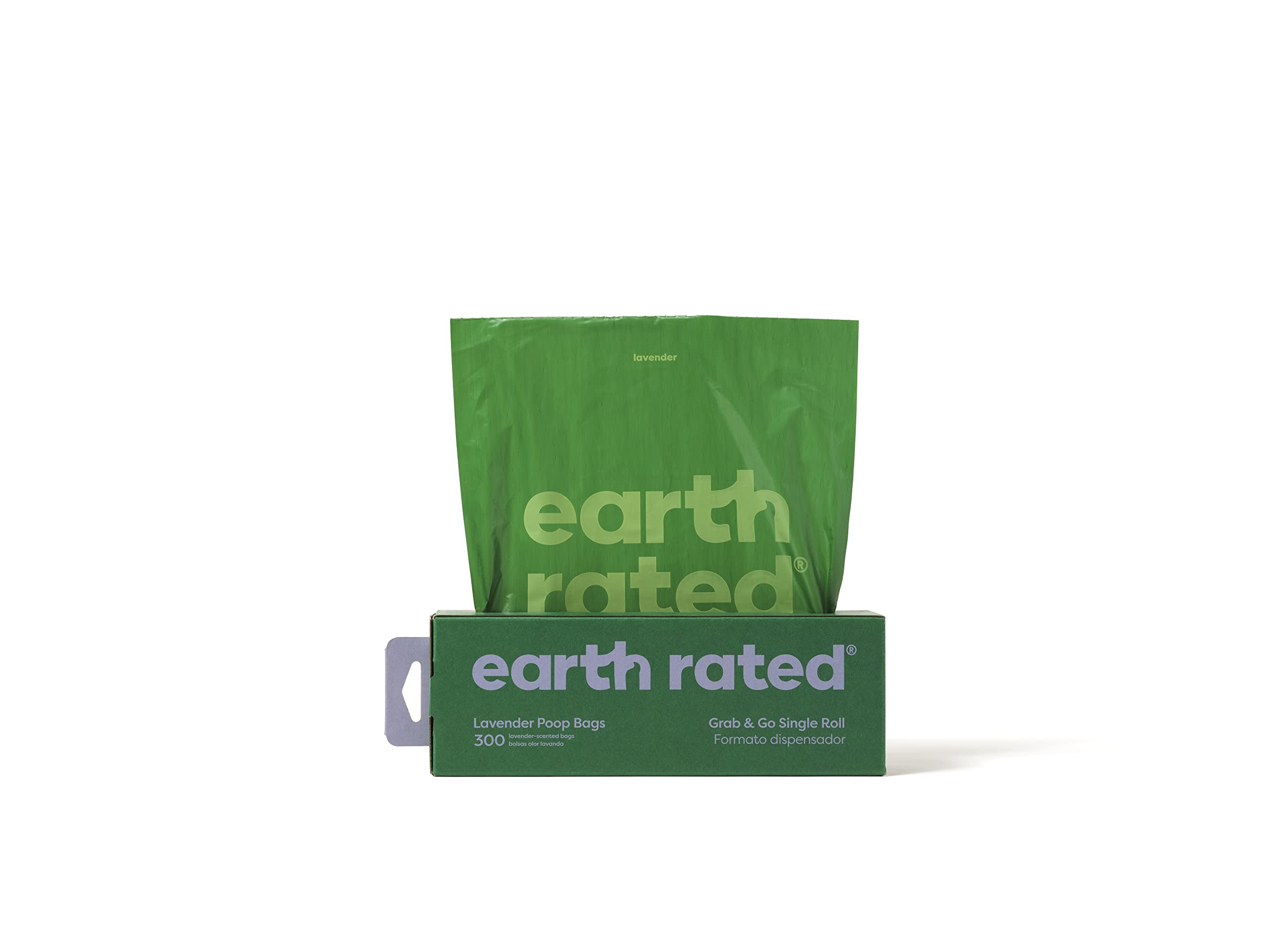 Earth Rated Dog Waste Bags - 300 Count Lavender Scented Roll | Recycled Plastic 4