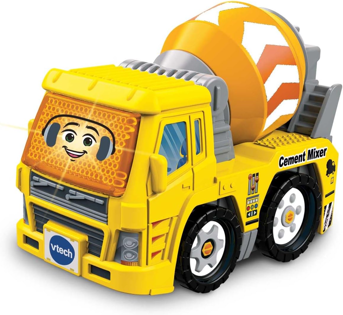 VTech Toot-Toot Drivers Cement Mixer - Interactive Musical Toy Vehicle for Toddlers 12 Months+ 1