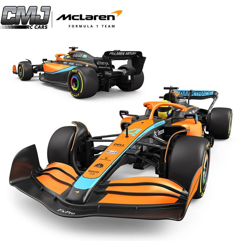CMJ RC Cars McLaren F1 MCL36 RC Car - 1:18 Scale | 2.4Ghz Control | Up to 8.2km/h 6