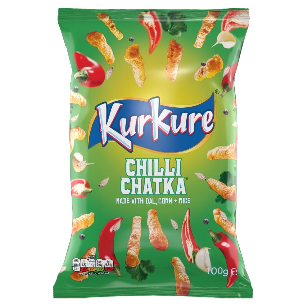 Kurkure Chilli Chatka Snacks - 100 g
