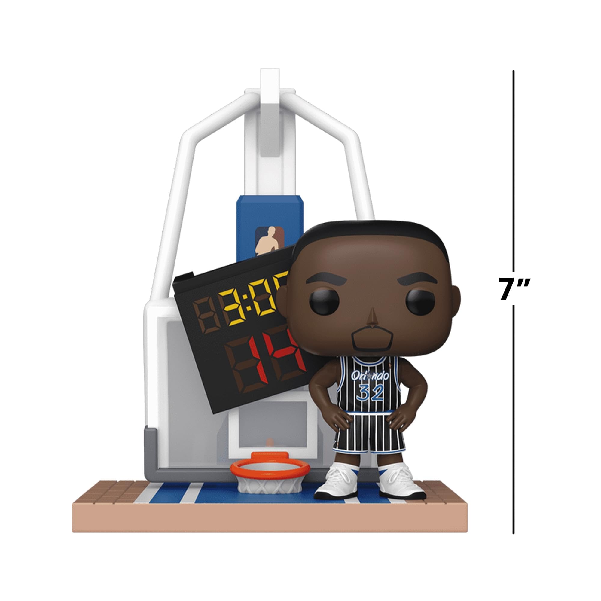 Funko Pop! Deluxe Magic - Shaquille O'Neal - Shaq With Backboard | Vinyl Figure | Multicolor 3