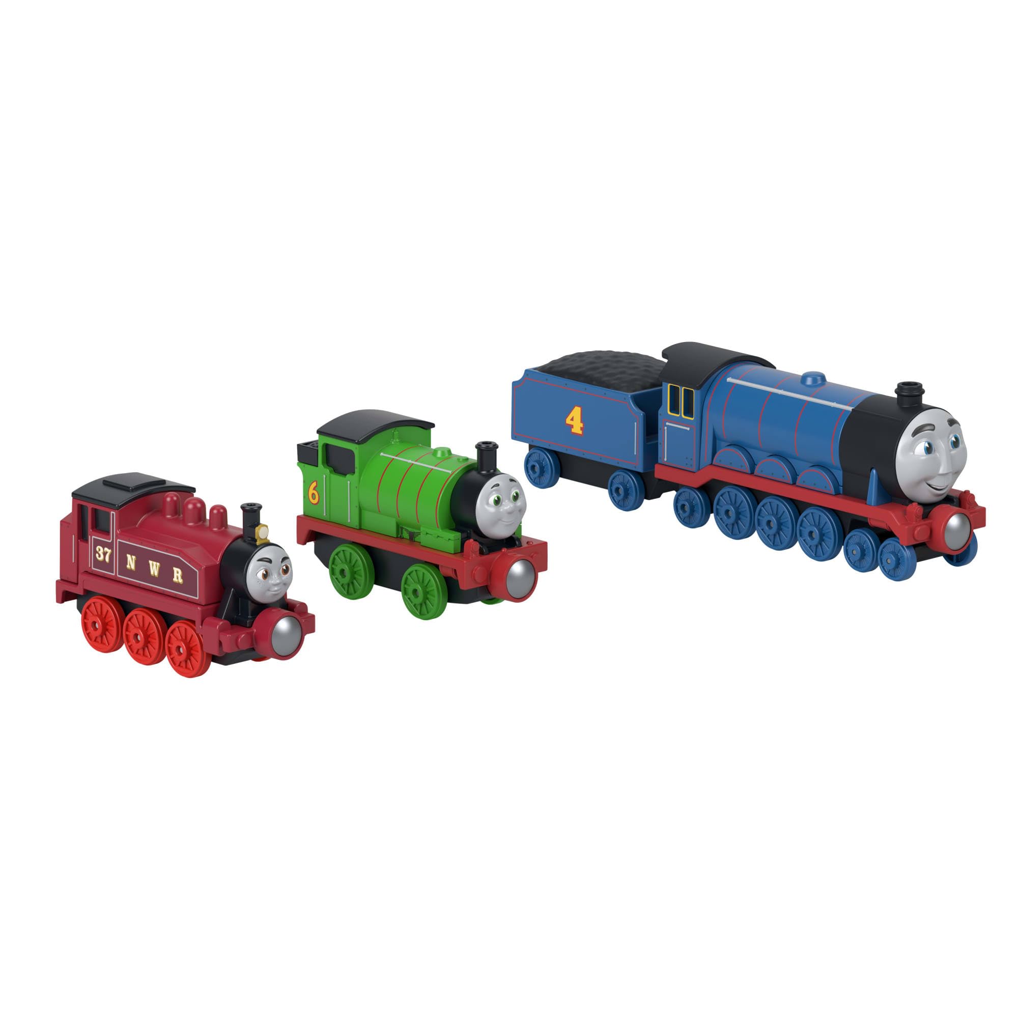 THOMAS & FRIENDS Die-Cast Train Multipack of 3 (Thomas, Diesel, James) | Ages 3+