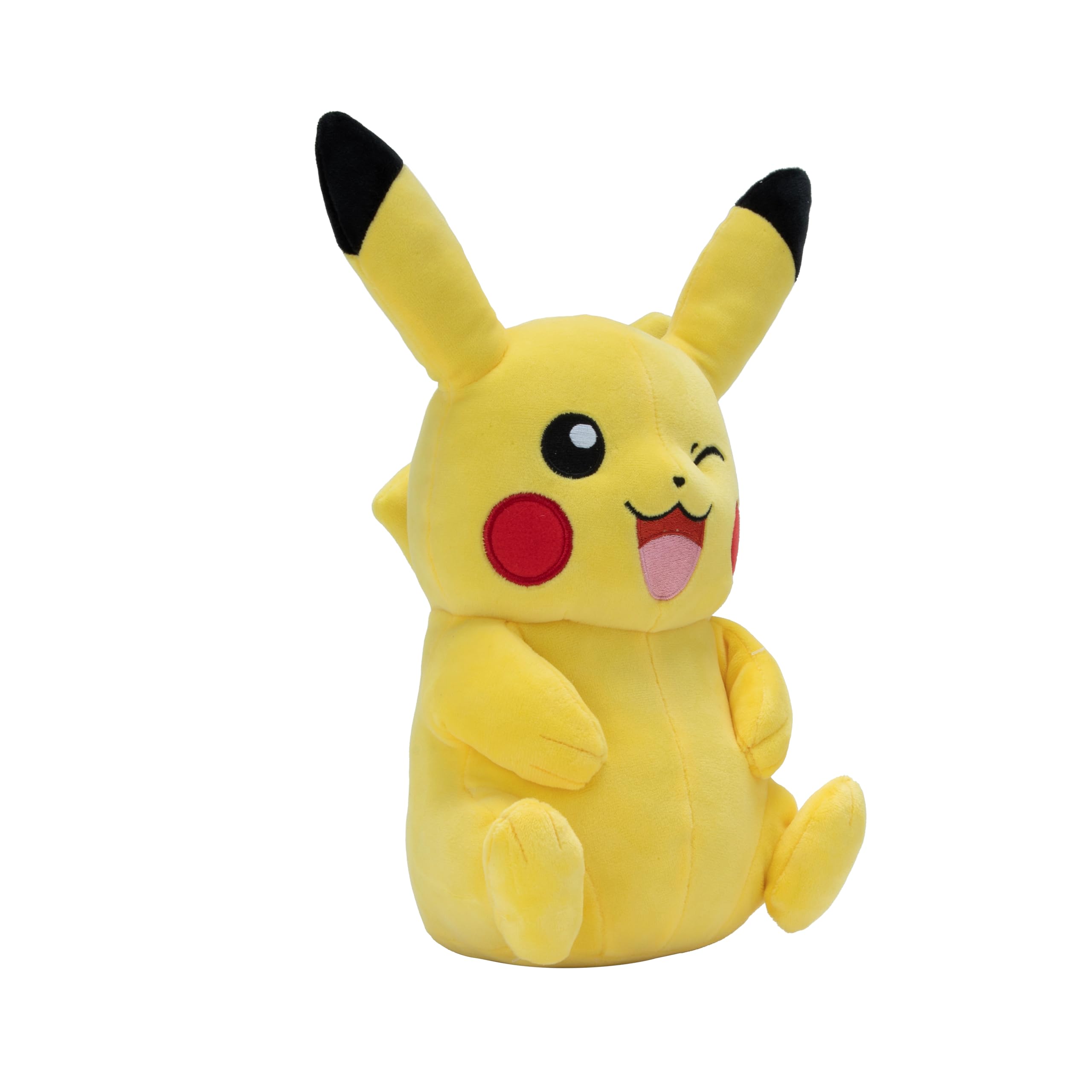 Pokémon Pikachu 12-Inch Stuffed Animal - Soft Plush Toy | Authentic Details | Ages 3+