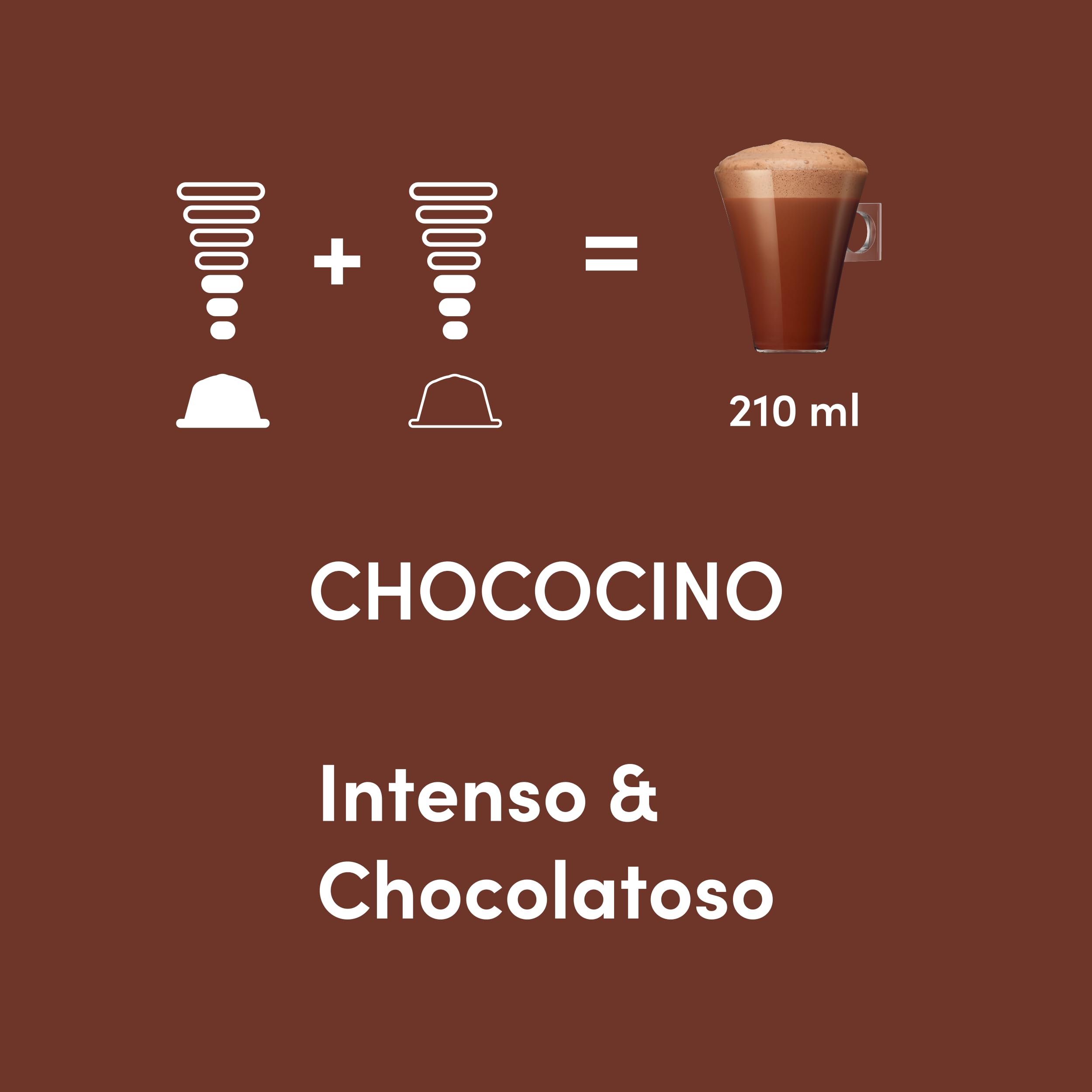 Nescafé Dolce Gusto Chococino Hot Chocolate Pods - 24 Servings (Pack of 3) 4
