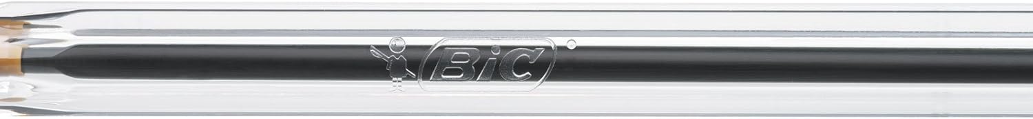 BIC Cristal Original Comfortable Ballpoint Pens - Value Pack of 100 - Blue Colour- Medium Point (1.0 mm) 12