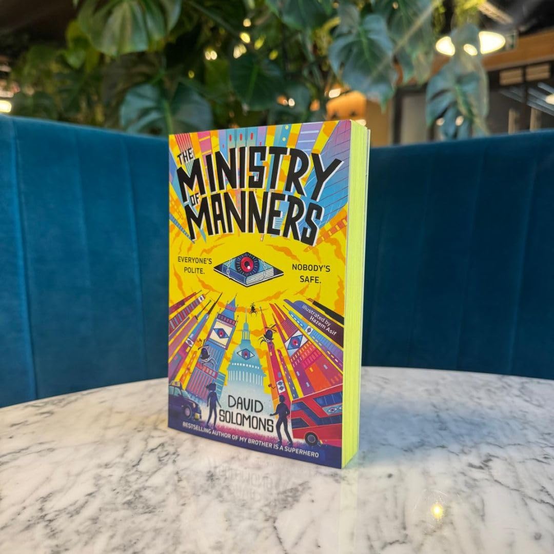 Piccadilly Press The Ministry of Manners by David Solomons | Dystopian Paperback for Ages 9-12 2