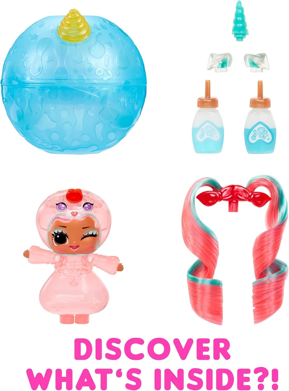 L.O.L. Surprise! Unicorn Tots Doll with Lava Lamp Experience | Multicolor | Ages 3+ 2