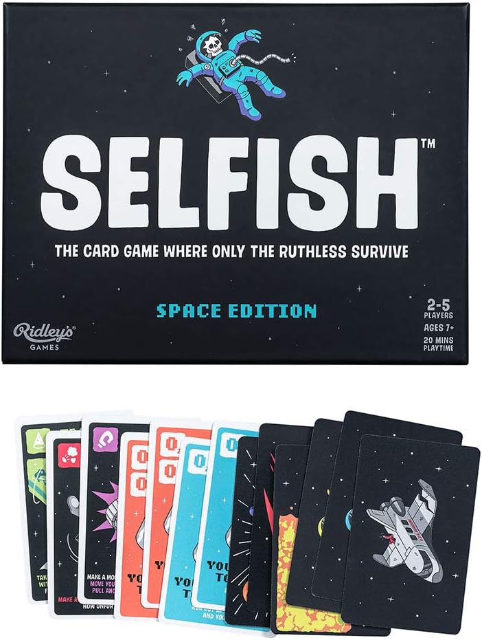 Ridley's Selfish Space Edition Strategy Card Game 5