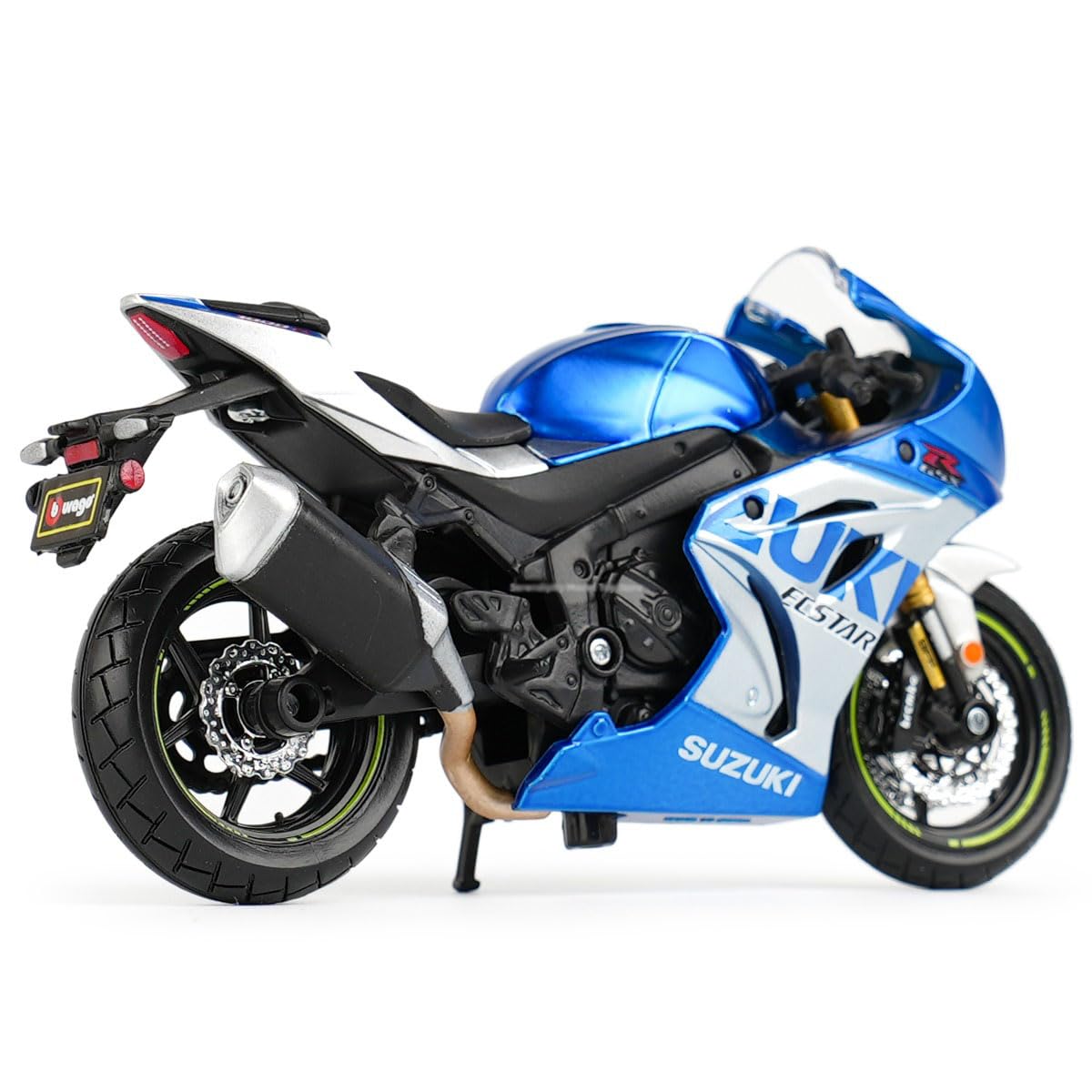 Bburago Suzuki GSX-R 1000 Die-Cast Model Motorcycle Replica | 22cm Long | Red 2