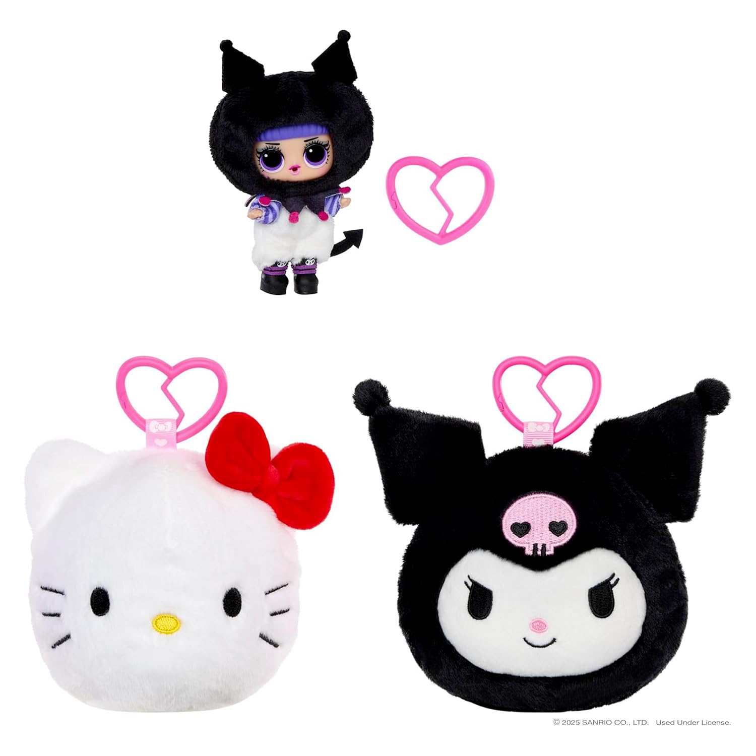 L.O.L. Surprise! Loves Hello Kitty Reversible Plush Surprise - 2-in-1 Plush, 5 Surprises, Ages 3+ 8