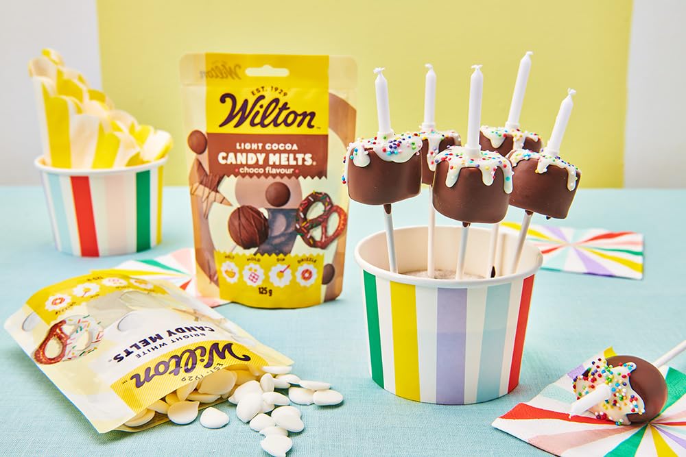 Wilton - Candy Melts Dark Cocoa Chocolate Flavour Melting Wafers 125g 5