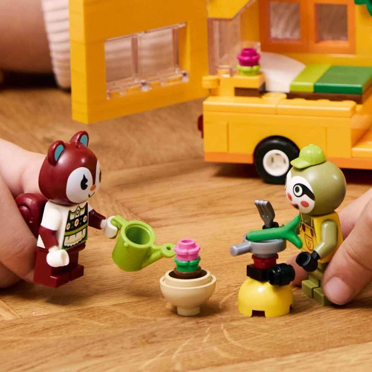 LEGO Animal Crossing Leif’s Caravan & Garden Shop - Building Set for 7+