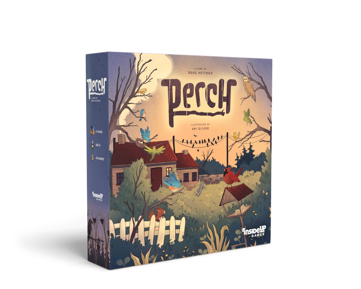 Inside Up Games Perch Board Game | Fast-Paced Area Control Strategy | Ages 14+ 1