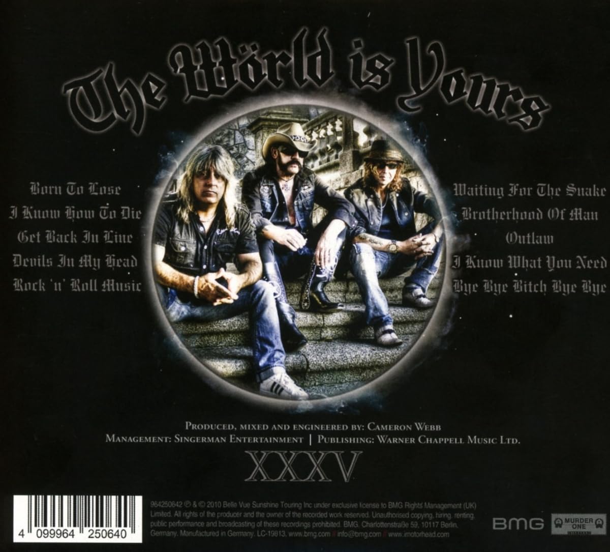 Motörhead - The World Is Yours [CD] 2