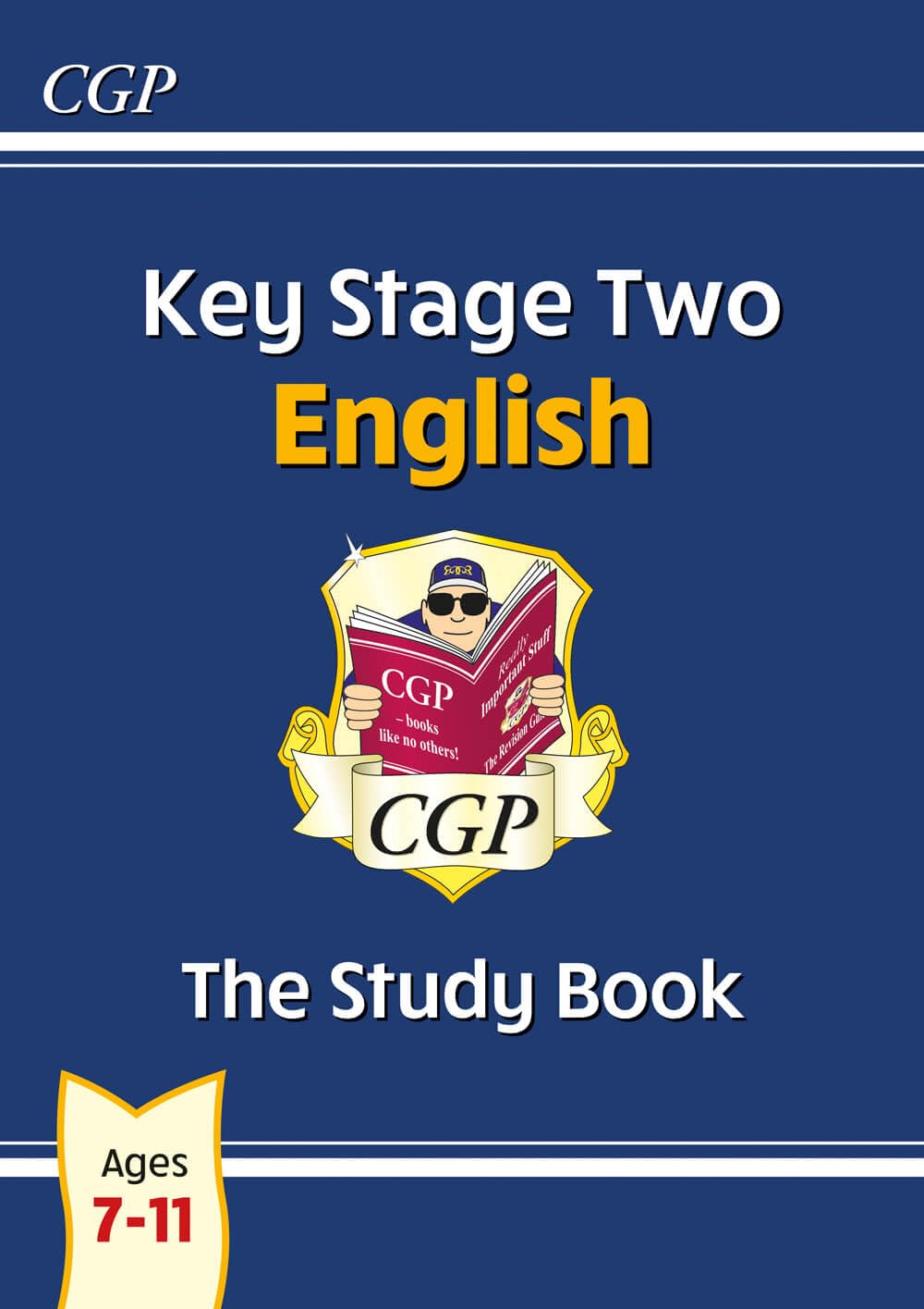 CGP New KS2 English Study Book - Ages 7-11 | Revision Guide | Paperback 1