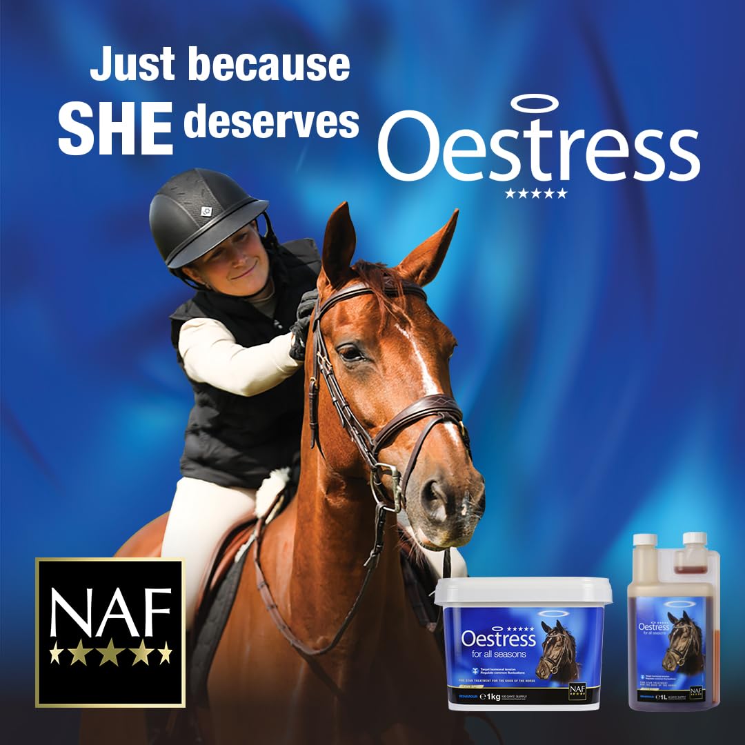 NAF Five Star Oestress Calming Supplement for Mares - 1 kg Powder | Hormonal Support 3