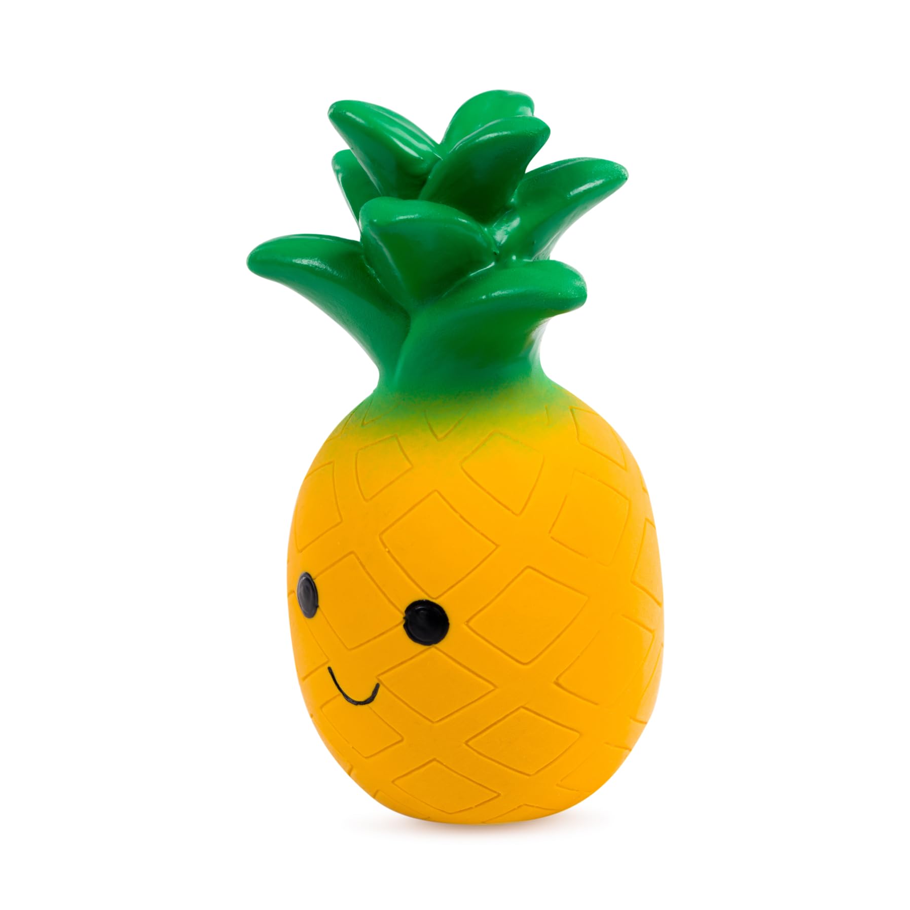 Petface Large Latex Pineapple Chew Dog Toy - Squeaker Feature | Natural Rubber 4