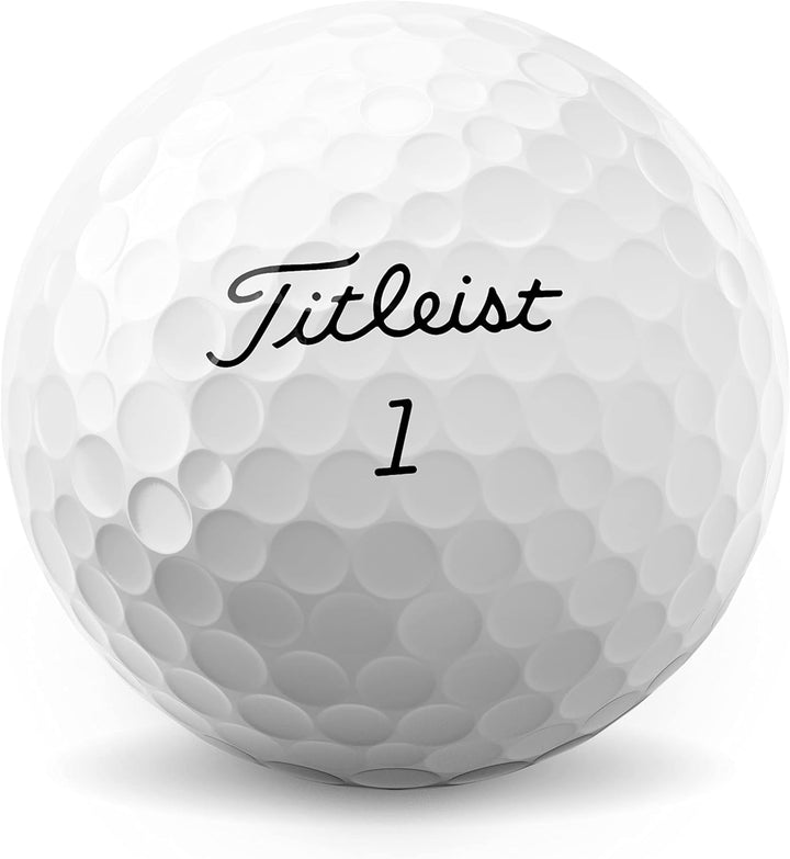 Titleist AVX Golf Balls, White - 12 Pack | Low Flight, Soft Feel, Longer Distance, Enhanced Control